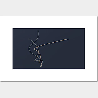 Kintsugi 2 #art #decor #buyart #japanese #gold #white #kirovair #design Posters and Art